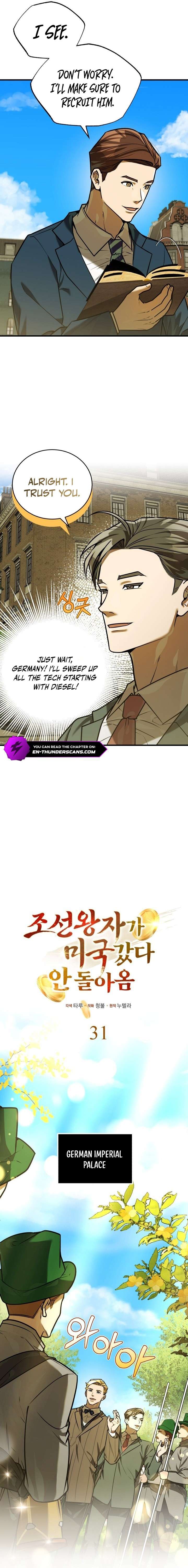 The Joseon prince went to America and didn't return Chapter 31 10